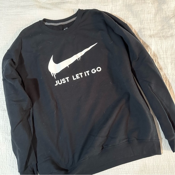 Just let it go Disney Frozen inspired Nike sweatshirt - Picture 3 of 4